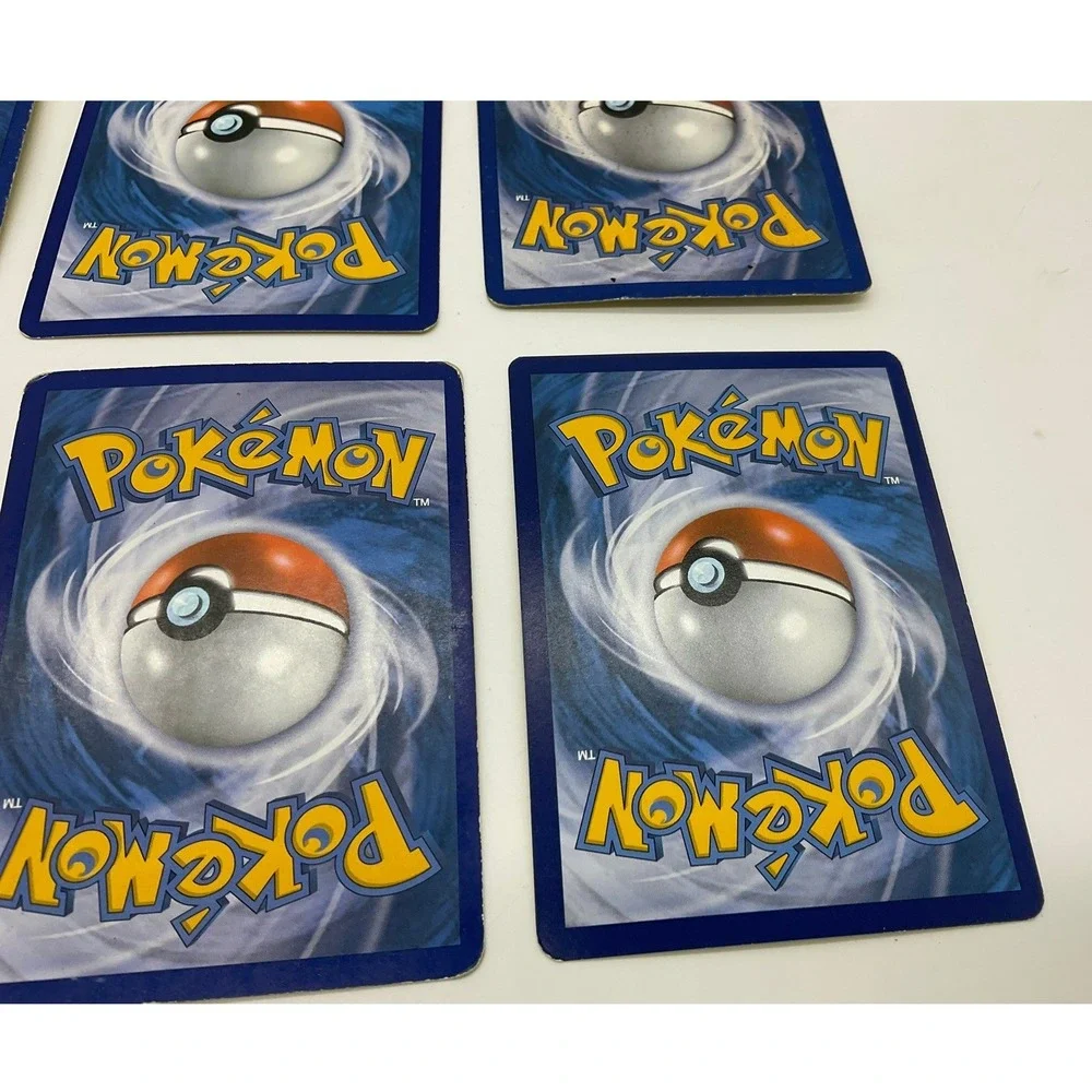 Pokemon Cards Lot of 6 Kids OS Multicolor Normal Type TCG Bundle Collectible